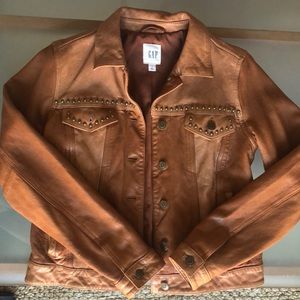 Gap Leather Jacket